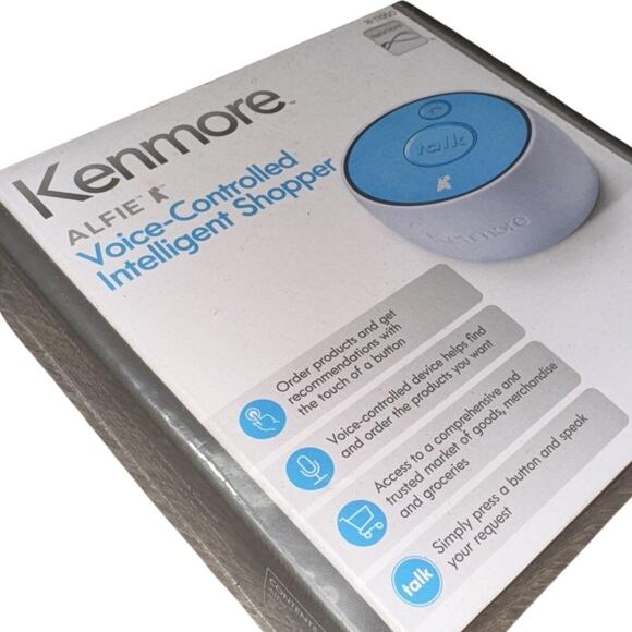 NWT Kenmore Alfie Voice-Controlled Smart Shopper – Factory Sealed Wi-Fi Device - Picture 2 of 6